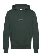 Dexter Hoodie Tops Sweat-shirts & Hoodies Hoodies Green Les Deux