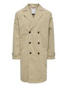 Onsjack Trenchcoat Otw Vd Trenssi Takki Beige ONLY & SONS