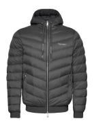 Down Jacket Vuorillinen Takki Topattu Takki Black Armani Exchange