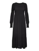 Lilli Zelina Dress Maksimekko Juhlamekko Black Bruuns Bazaar