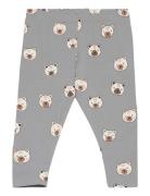 Leggings Aop Bottoms Leggings Grey Lindex