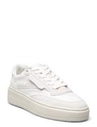 Cph89 Cracked Leather Off White Matalavartiset Sneakerit Tennarit Whit...