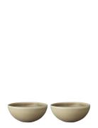 Daga Bowl 17 Cm 2-Pack Home Tableware Bowls Breakfast Bowls Beige Pott...
