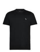 Anf Mens Knits Tops T-shirts Short-sleeved Black Abercrombie & Fitch