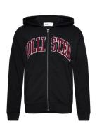 Hco. Guys Sweatshirts Tops Sweat-shirts & Hoodies Hoodies Black Hollis...