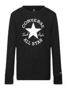 Converse Essentials Long Sleeve Tee Tops T-shirts Long-sleeved T-shirt...