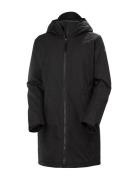 W Westport Ins Coat Topattu Pitkä Takki Black Helly Hansen