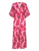 Laurencras Dress Polvipituinen Mekko Pink Cras