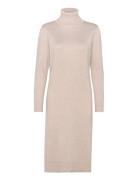 Milasz Roll Neck Long Dress Polvipituinen Mekko Beige Saint Tropez