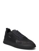 Cph44M Leather Mix Off Black Matalavartiset Sneakerit Tennarit Black C...