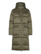 Francessz Jacket Outerwear Topattu Pitkä Takki Khaki Green Saint Trope...