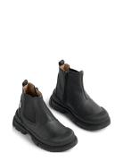 Chelsea Saida Tex Bootsit Nauhalliset Saapikkaat Black Wheat