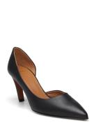 Lucito Black Nappa Shoes Heels Pumps Classic Black ATP Atelier