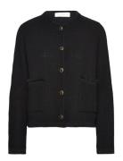 Brandy Jacket Tops Knitwear Cardigans Black BUSNEL