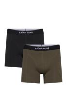 Premium Cotton Stretch Boxer 2P Bokserit Black Björn Borg