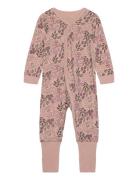 Hcmanu - Sleepsuit Pyjama Sie Jumpsuit Haalari Pink Hust & Claire