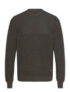 Tight Cotton Noah Knit Tops Knitwear Round Necks Khaki Green Mads Nørg...