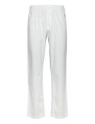 Woven Pyjama Pant Olohousut White Bread & Boxers