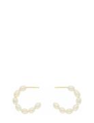 Maya Accessories Jewellery Earrings Hoops White Nuni Copenhagen