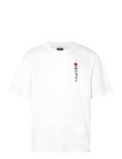 Kamifuji T-Shirt - White Tops T-shirts Short-sleeved White Edwin