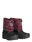 Lumi Kids Boots Talvisaappaat Burgundy Didriksons