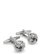 Cufflinks Kalvosinnapit Silver Lindbergh Black