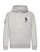 Player 3 Bb Hoodie Tops Sweat-shirts & Hoodies Hoodies Grey U.S. Polo ...