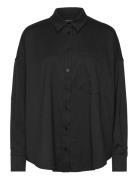 Fulva Nicky Shirt Tops Shirts Long-sleeved Black Mads Nørgaard