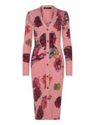 Maxflower Scr Polvipituinen Mekko Pink Desigual