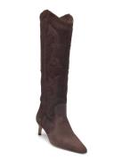 Boots Cimelia Korkeavartiset Saapikkaat Brown Ba&sh