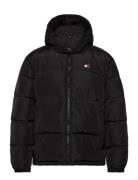 Tjm Alaska Puffer Ext Vuorillinen Takki Topattu Takki Black Tommy Jean...