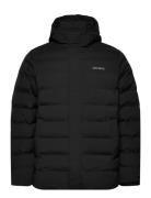 Marcus Padded Jacket 3.0 Vuorillinen Takki Topattu Takki Black Les Deu...