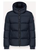 Mens Down Jacket Vuorillinen Takki Topattu Takki Navy Colmar