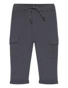 Cotton Jogger Cargo Pants Bottoms Sweatpants Grey Mango