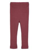 Leg Bottoms Leggings Burgundy MarMar Copenhagen