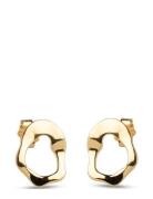 Daphne Accessories Jewellery Earrings Studs Gold Enamel Copenhagen