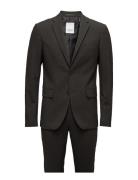 Plain Mens Suit - Normal Length Puku Green Lindbergh