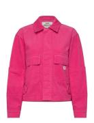 Mini Cord Soleil Jacket Farkkutakki Denimtakki Pink Mads Nørgaard