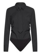 Cmtiedy-Body Tops Shirts Long-sleeved Black Copenhagen Muse