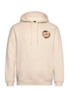 Meyer Freestyle Dot Tops Sweat-shirts & Hoodies Hoodies Cream Santa Cr...