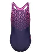 G Kikko V Swimsuit Swim Pro Back Black-Blue China Uimapuku Uima-asut N...