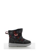 Spiderman Snowboot Talvikengät Tarroilla Black Spider-man