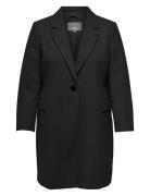 Carnancy Life Coat Otw Ohut Pitkä Takki Black ONLY Carmakoma