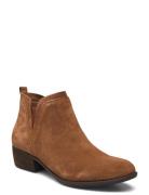 Texas-Rodeo Night Shoes Boots Ankle Boots Ankle Boots With Heel Brown ...