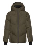 Jcoslay Heat Quilted Puffer Sn Jnr Toppatakki Khaki Green Jack & J S