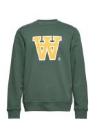 Tye Aa Sweatshirt Tops Sweat-shirts & Hoodies Sweat-shirts Green Doubl...