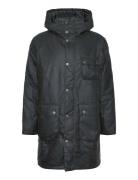 Barbour Wint Wax Parka Parka Takki Navy Barbour