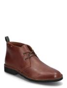 Talan Leather Chukka Boot Nyörisaappaat Brown Polo Ralph Lauren