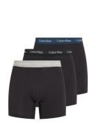 Boxer Brief 3Pk Bokserit Black Calvin Klein