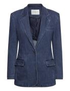 Cmjean-Blazer Blazers Single Breasted Blazers Blue Copenhagen Muse